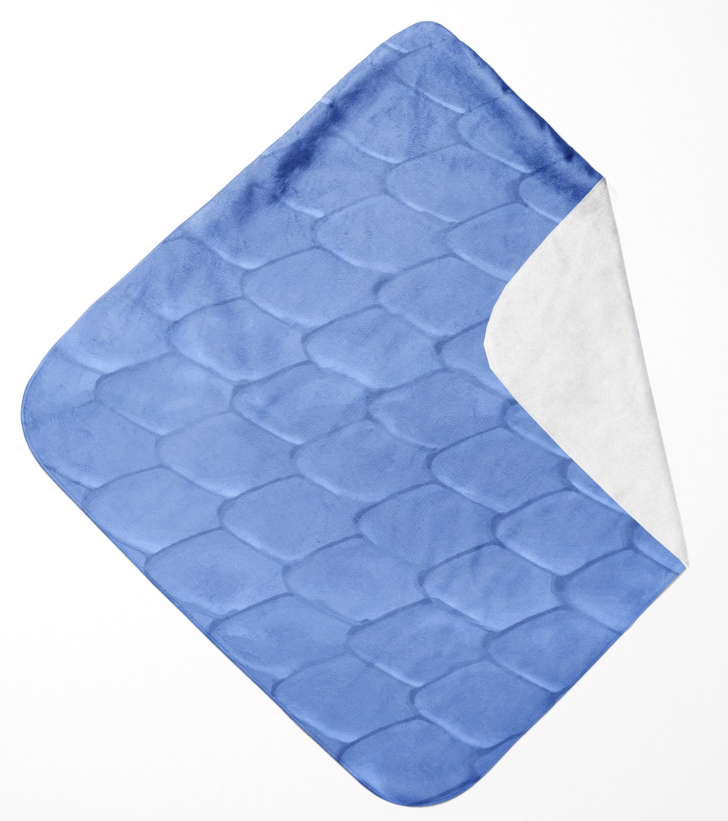 Slate Blue Monster Soft and Absorbent Hooded Baby Towel - the-store.com