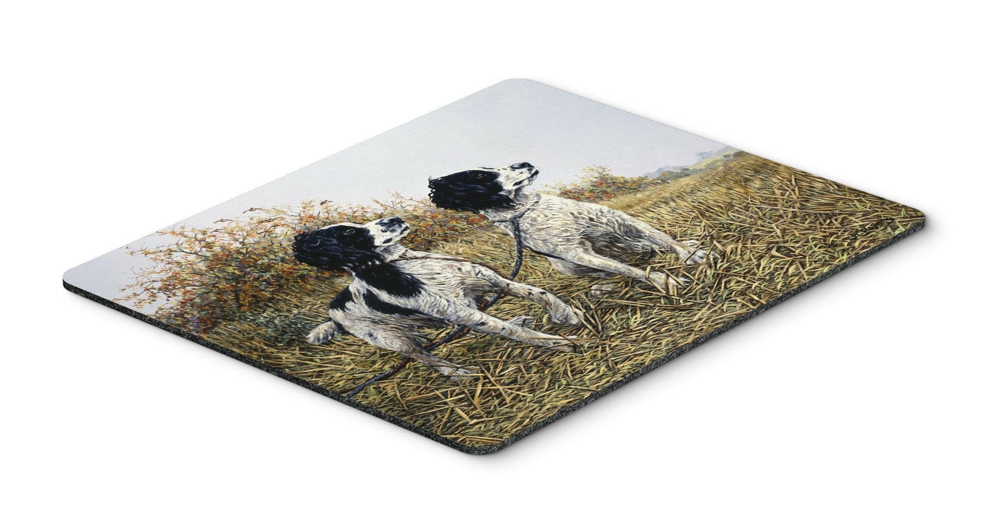 Two Springer Spaniels by Michael Herring Mouse Pad, Hot Pad or Trivet HMHE0001MP by Caroline's Treasures