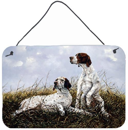 English Pointer by Michael Herring Wall or Door Hanging Prints HMHE0011DS812 by Caroline&#39;s Treasures