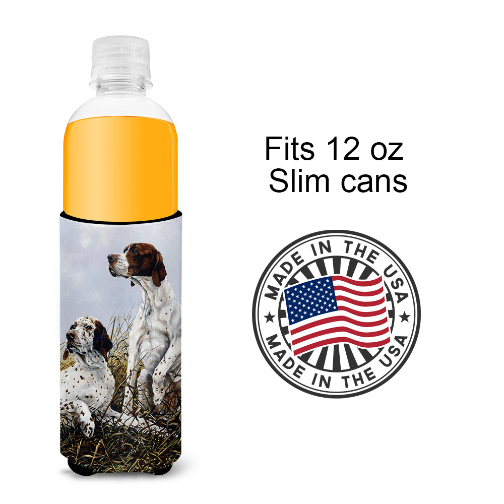 English Pointer by Michael Herring Ultra Beverage Insulators for slim cans HMHE0011MUK  the-store.com.