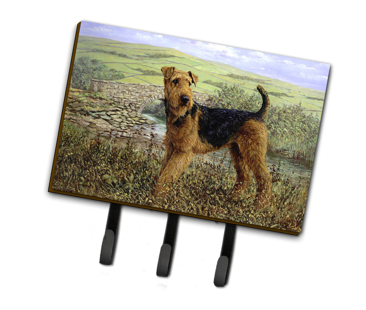 Airedale Terrier The Kings Country Leash or Key Holder HMHE0245TH68