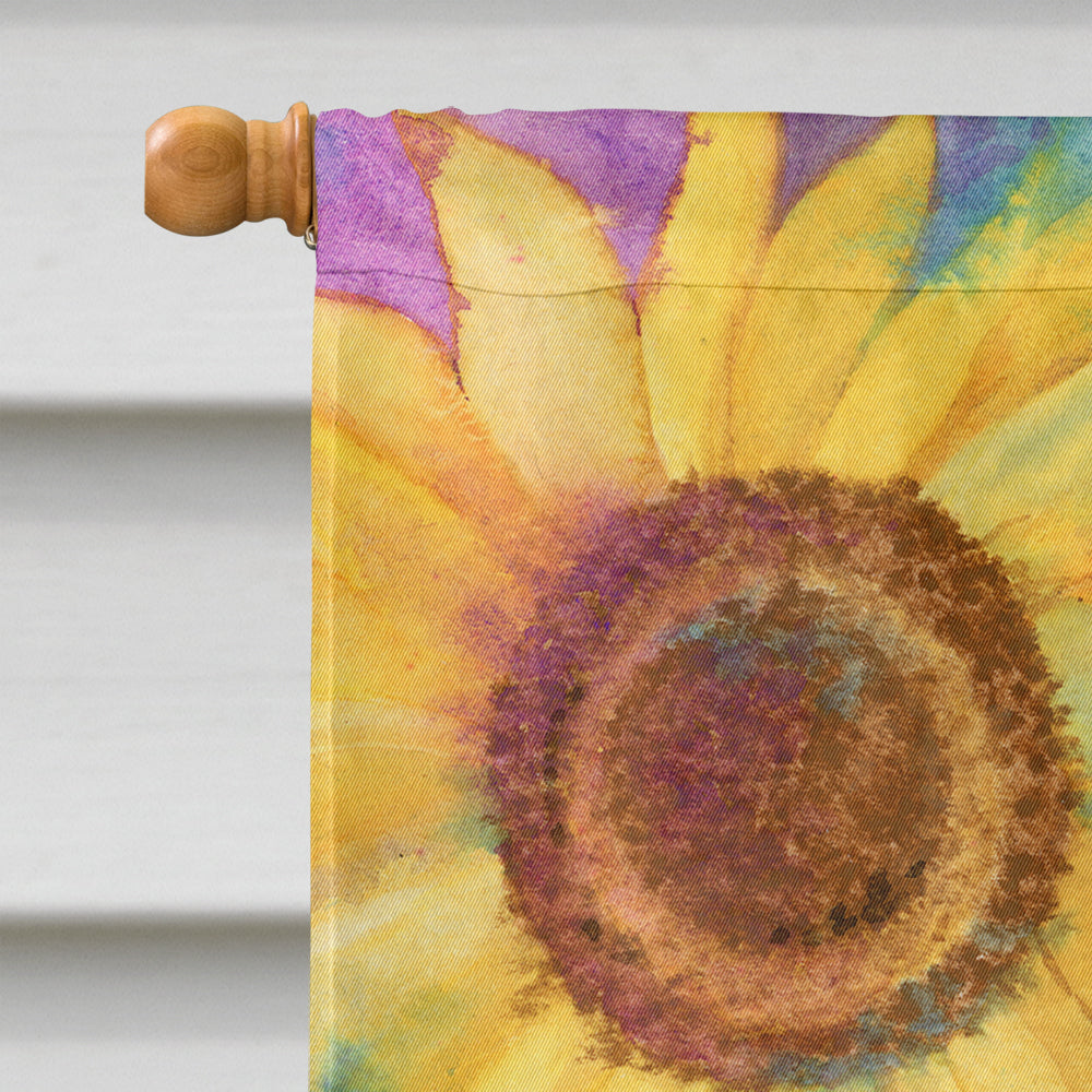 Sunflowers and Purple Flag Canvas House Size IBD0247CHF