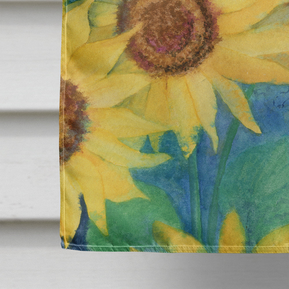 Sunflowers and Purple Flag Canvas House Size IBD0247CHF