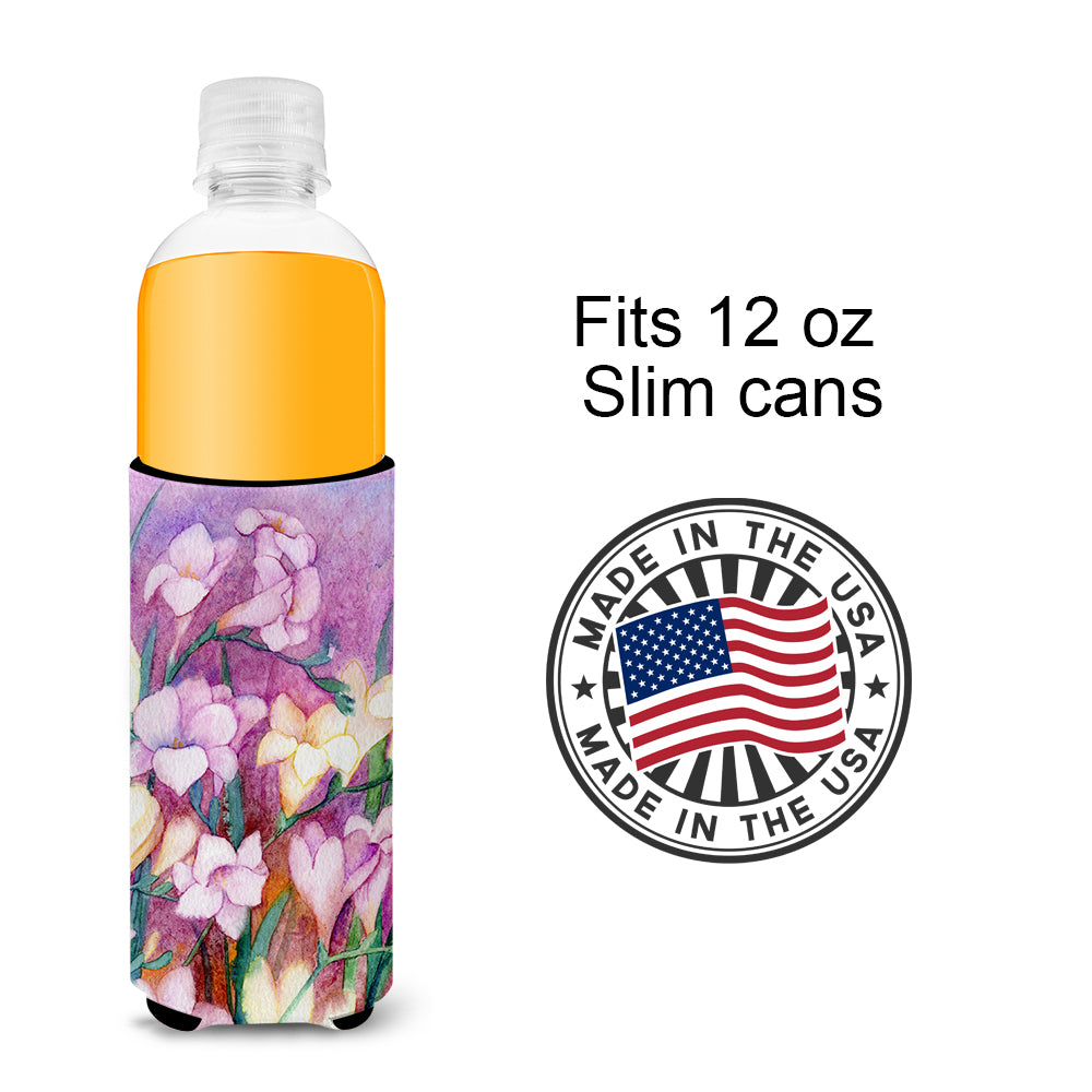 Freesias Ultra Beverage Insulators for slim cans IBD0249MUK  the-store.com.