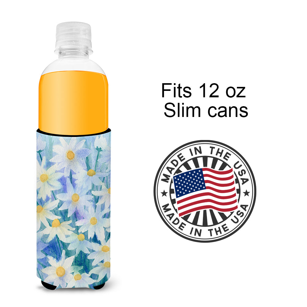 Light and Airy Daisies Ultra Beverage Insulators for slim cans IBD0255MUK  the-store.com.