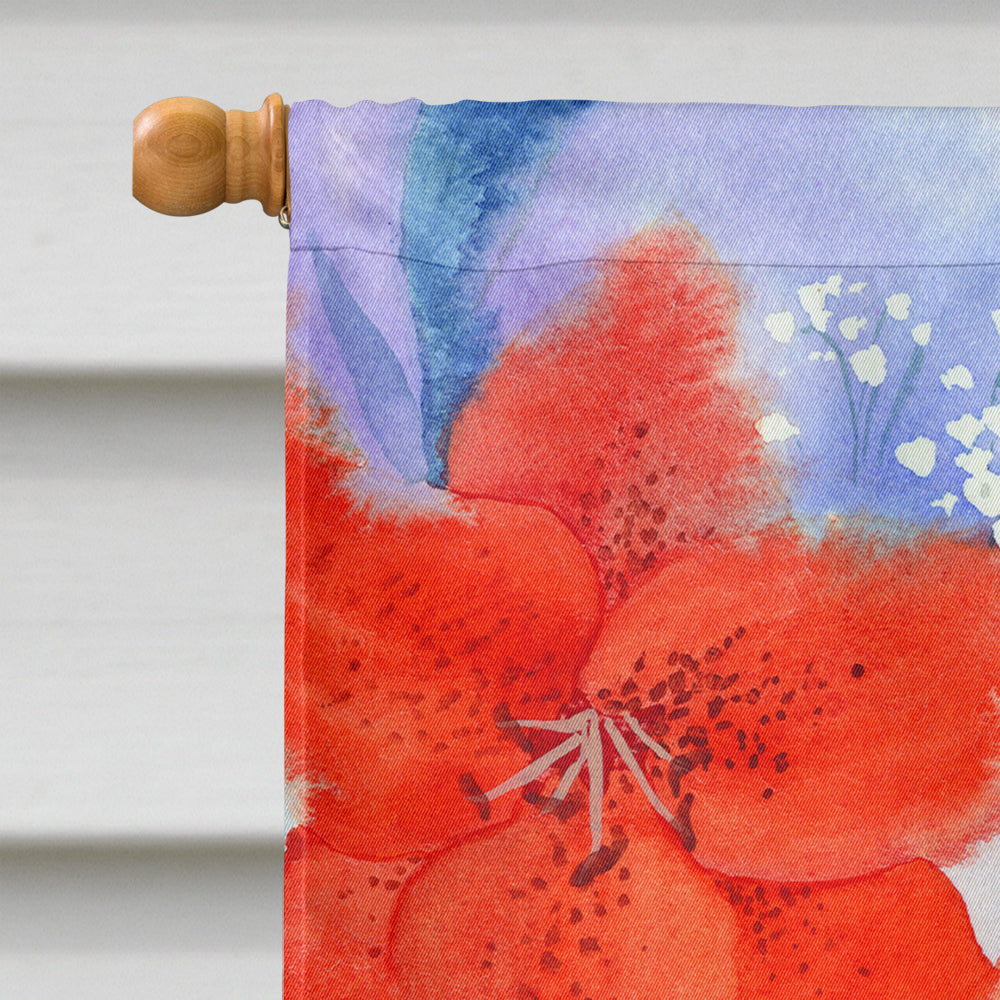 Lillies Flag Canvas House Size IBD0257CHF  the-store.com.