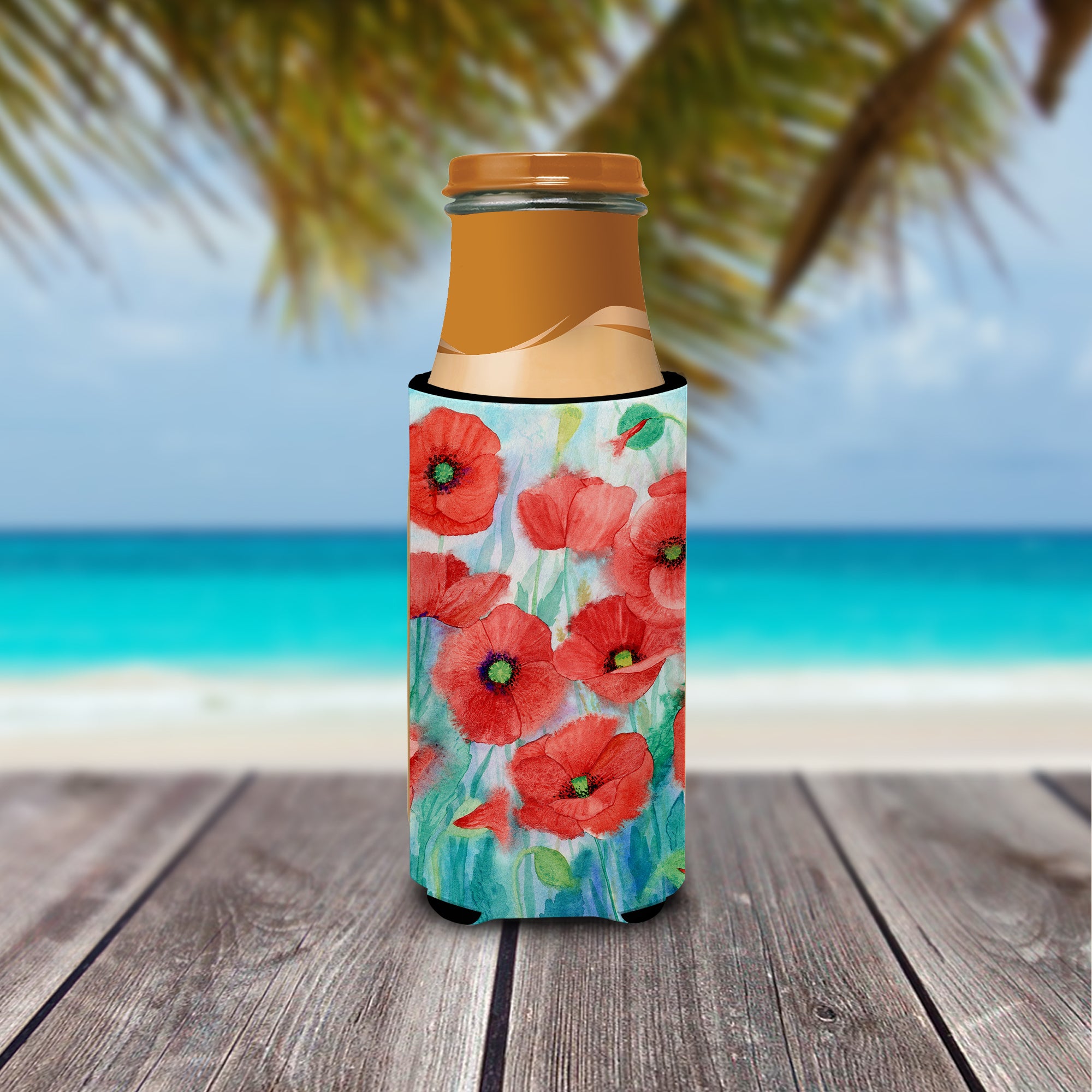 Poppies Ultra Beverage Insulators for slim cans IBD0258MUK  the-store.com.