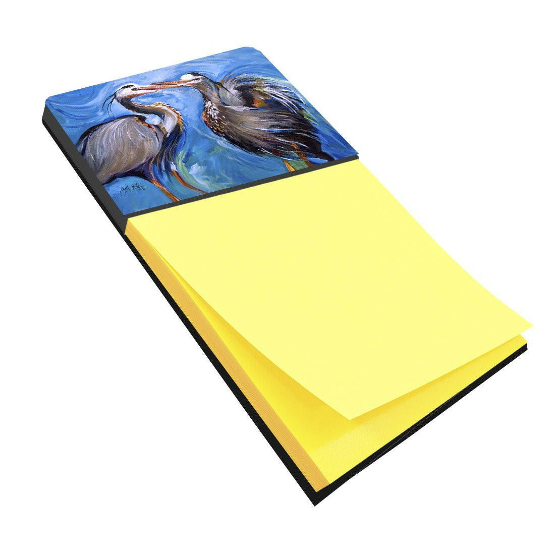 Blue Heron Love Sticky Note Holder JMK1011SN by Caroline&#39;s Treasures