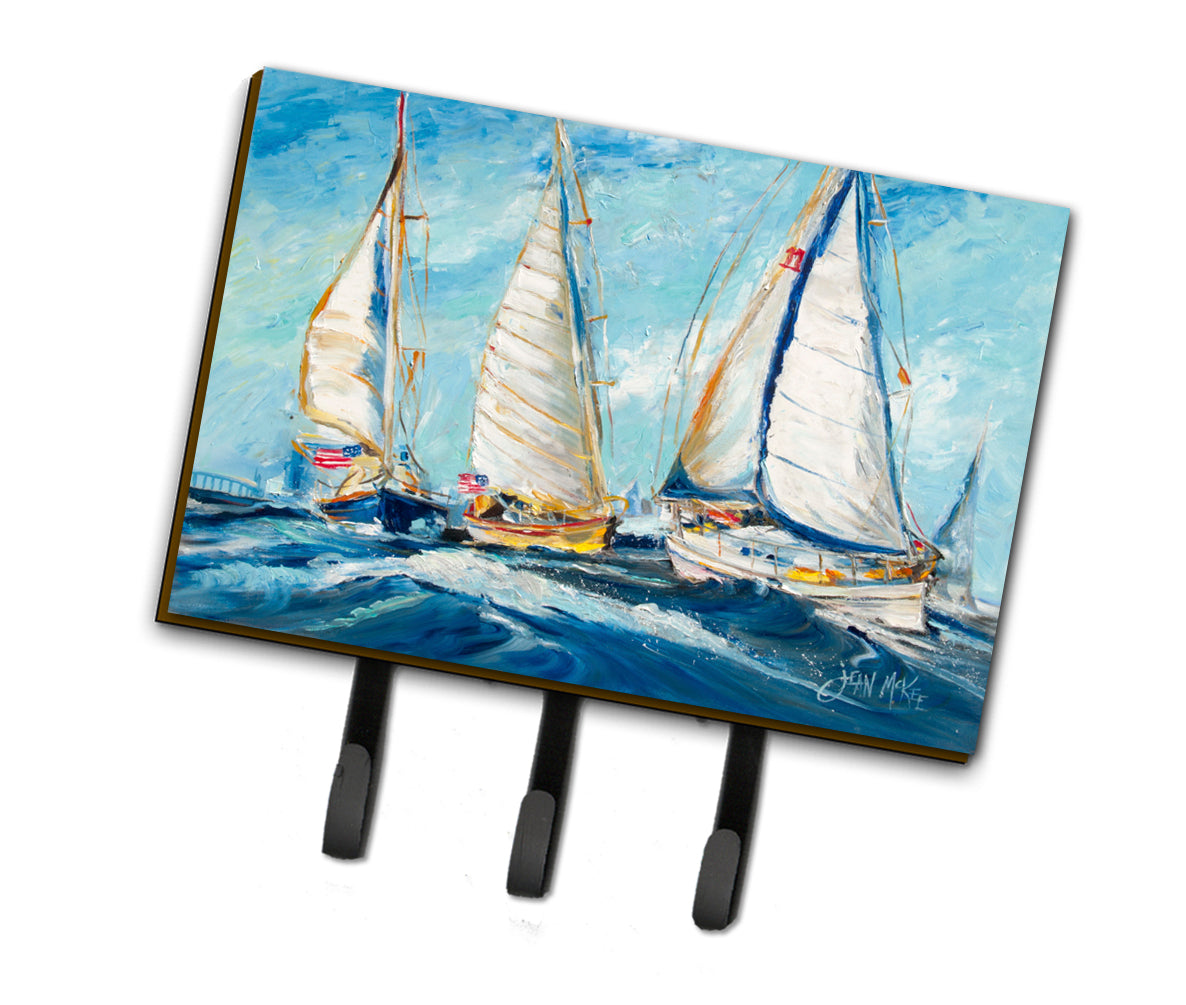 Roll me over Sailboats Leash or Key Holder JMK1027TH68
