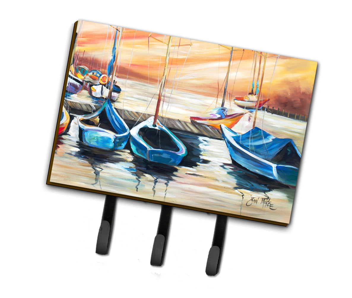 Beach View with Sailboats Leash or Key Holder JMK1038TH68