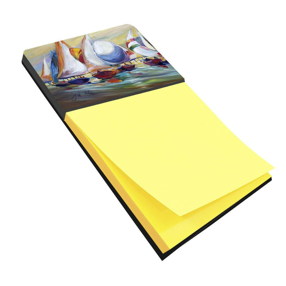 Sailboat Race in Dauphin Island Sticky Note Holder JMK1040SN by Caroline&#39;s Treasures
