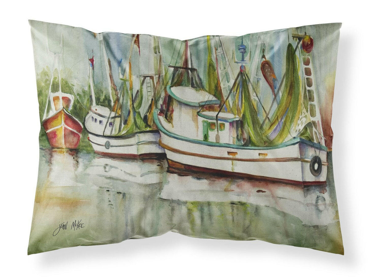 Ocean Springs Shrimper Fabric Standard Pillowcase JMK1067PILLOWCASE by Caroline&#39;s Treasures