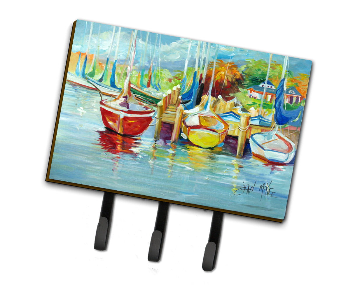 On the Dock Sailboats Leash or Key Holder JMK1070TH68  the-store.com.