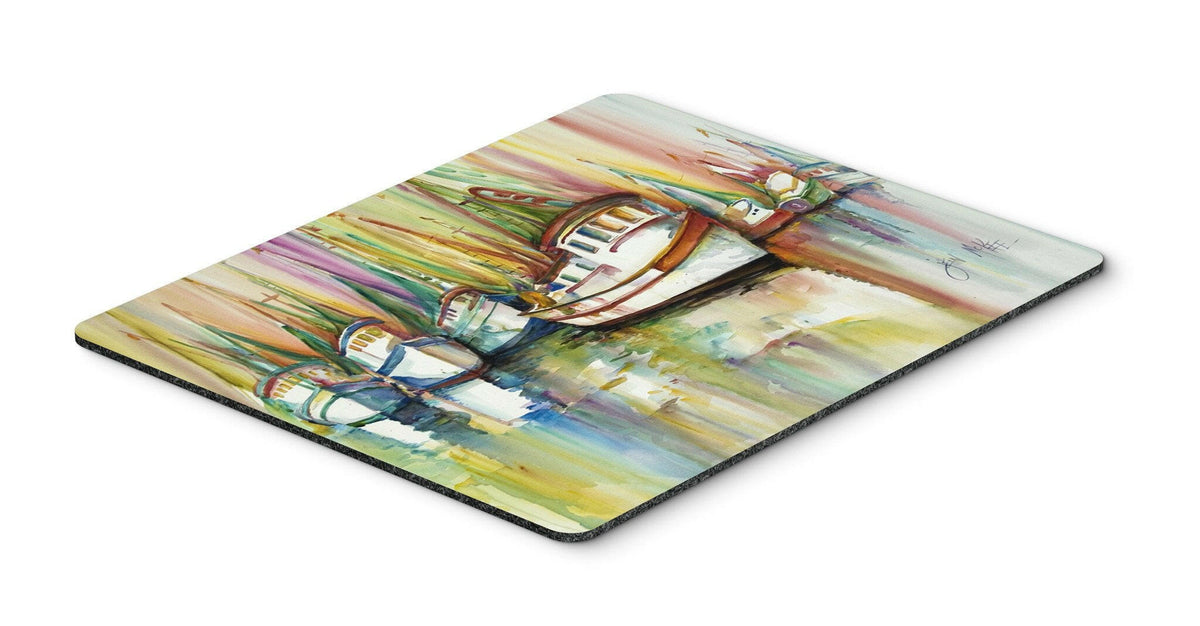 Shrimp Fleet Mouse Pad, Hot Pad or Trivet JMK1074MP by Caroline&#39;s Treasures