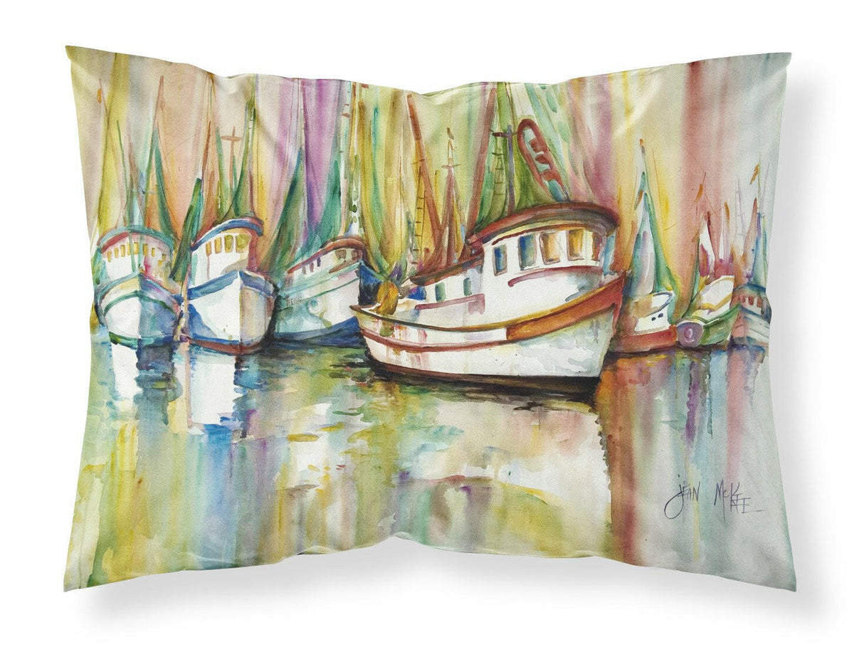 Shrimp Fleet Fabric Standard Pillowcase JMK1074PILLOWCASE by Caroline&#39;s Treasures