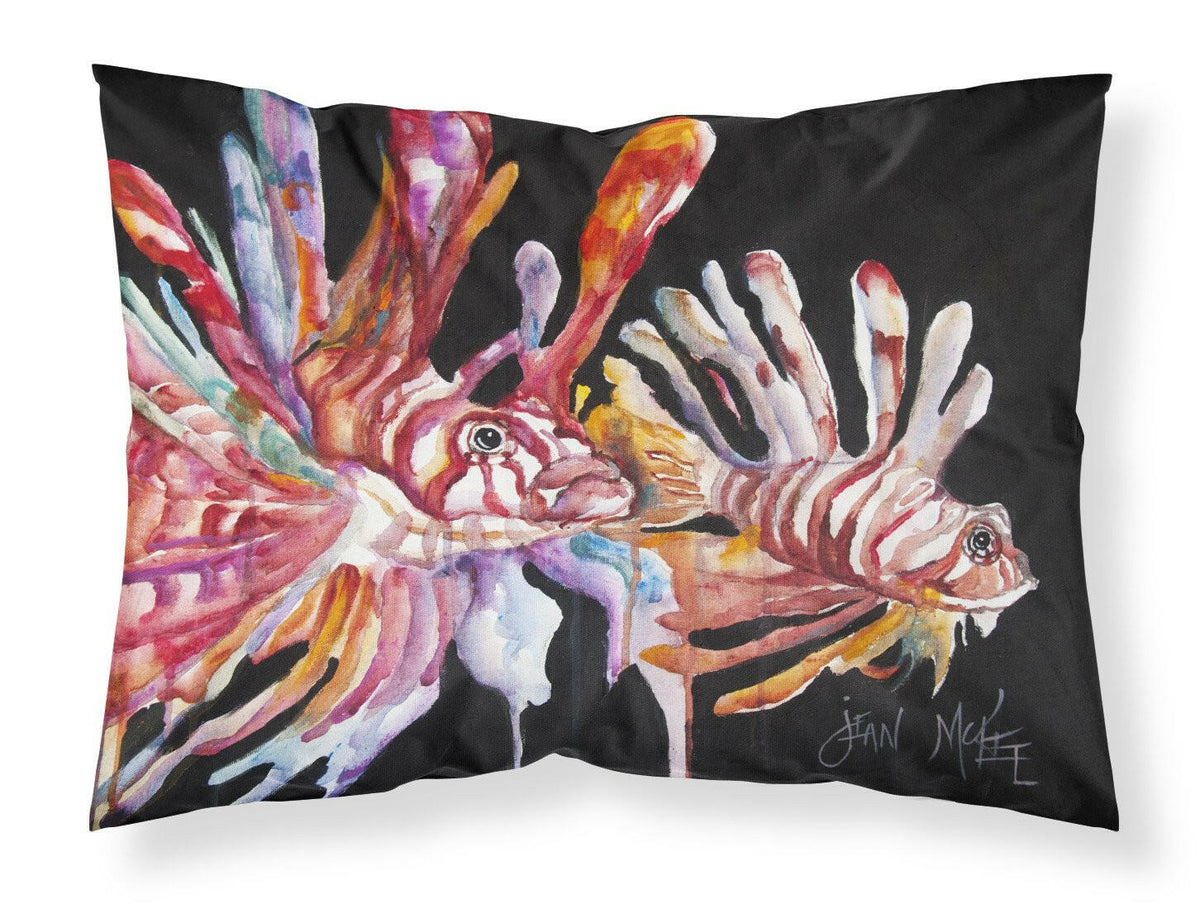 Lionfish Fabric Standard Pillowcase JMK1114PILLOWCASE by Caroline&#39;s Treasures