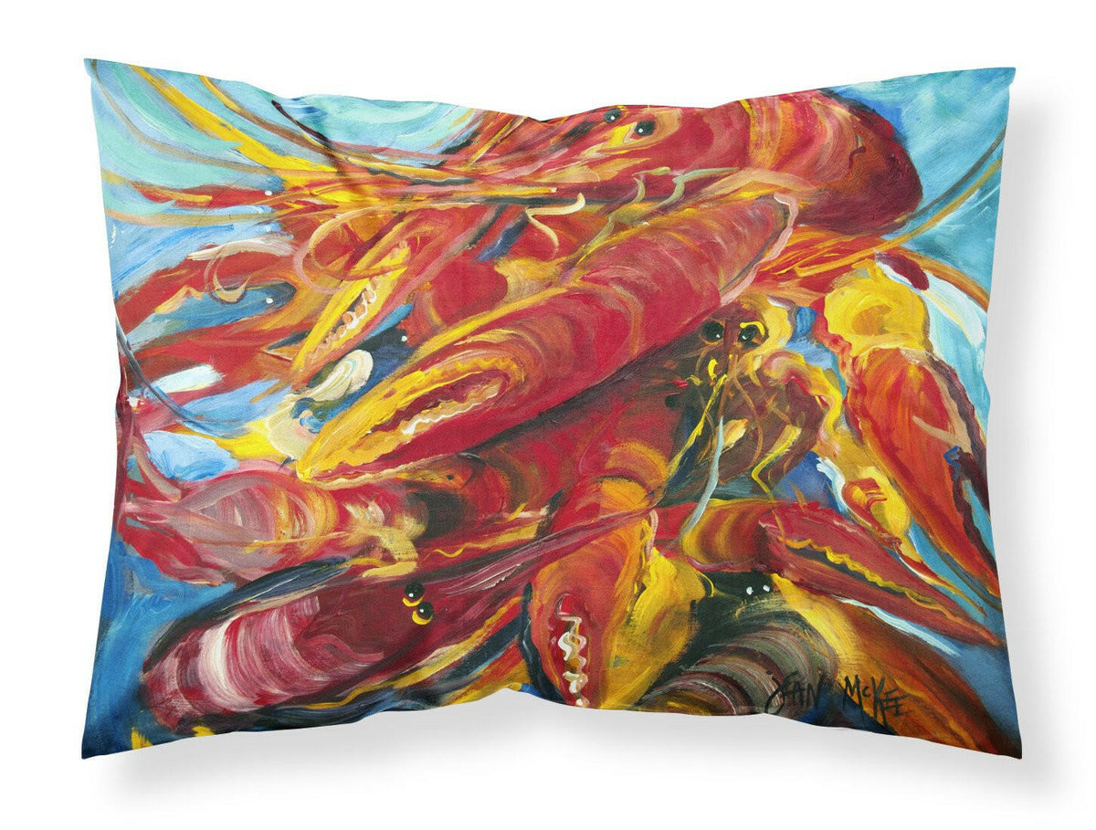 Crawfish Fabric Standard Pillowcase JMK1117PILLOWCASE by Caroline&#39;s Treasures