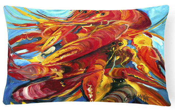 Crawfish Canvas Fabric Decorative Pillow JMK1117PW1216 by Caroline's Treasures
