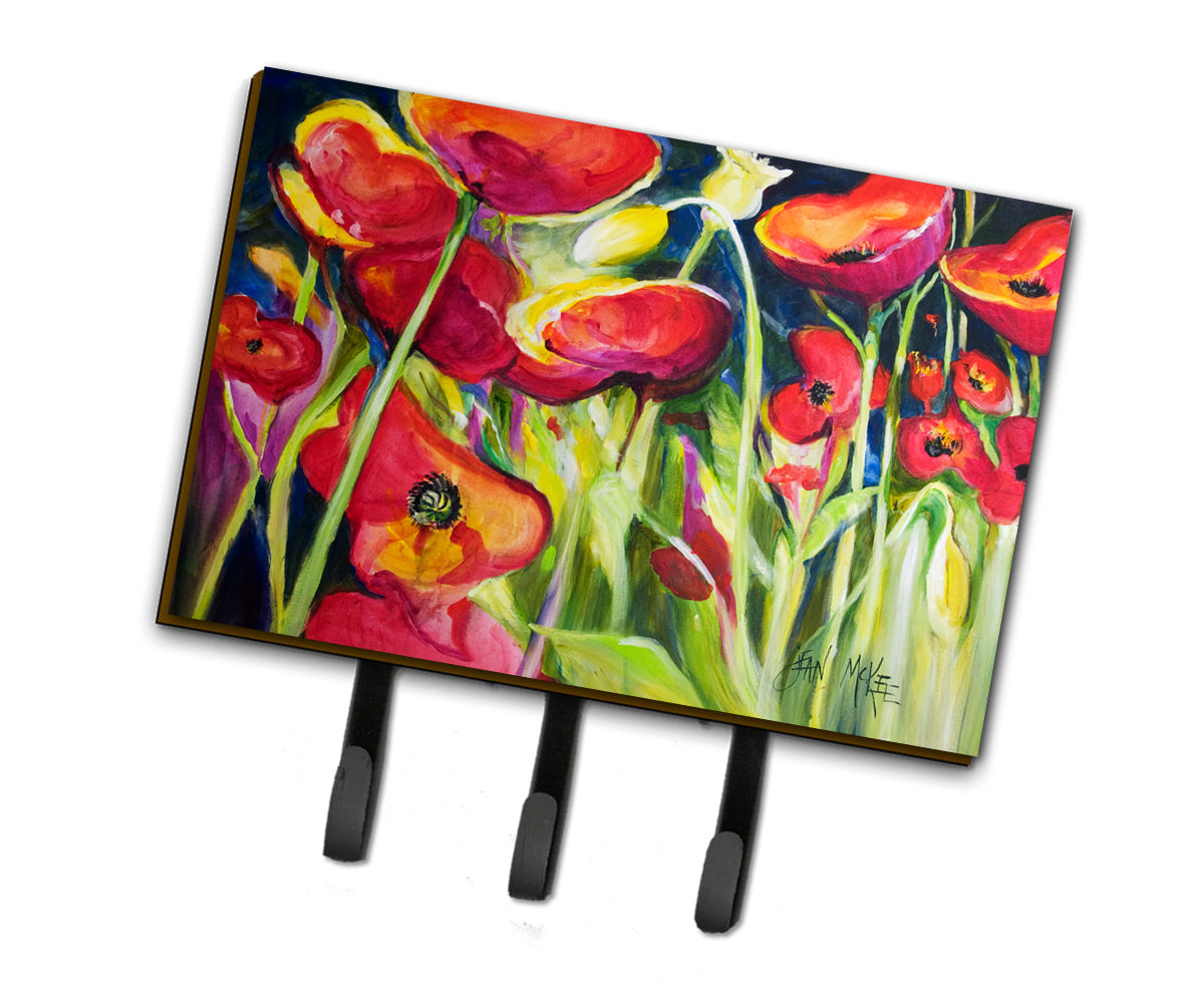 Red Poppies Leash or Key Holder JMK1121TH68  the-store.com.