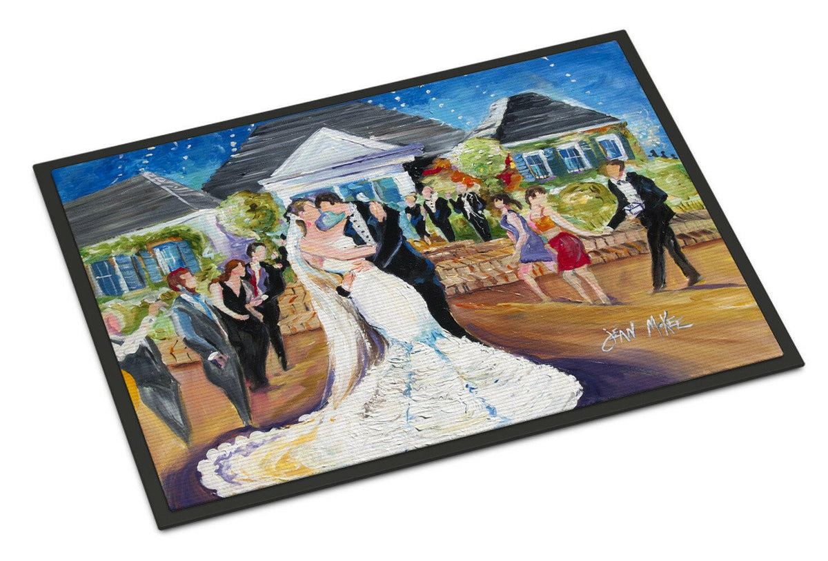 Our Wedding Day Indoor or Outdoor Mat 18x27 JMK1127MAT - the-store.com