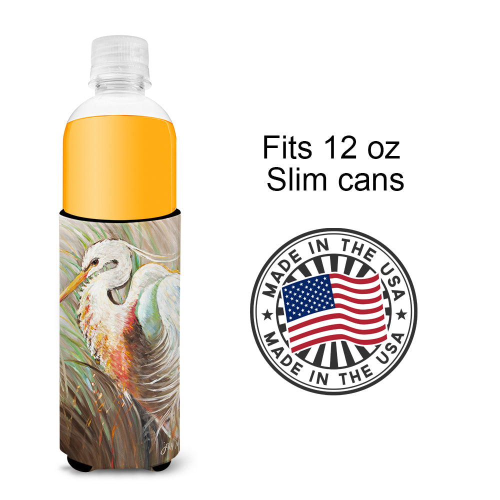 White Egret Ultra Beverage Insulators for slim cans JMK1140MUK.