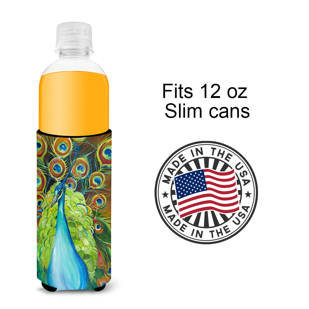 Bling Peacock Ultra Beverage Insulators for slim cans JMK1150MUK.