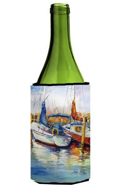 Mississippi Sailboats Wine Bottle Beverage Insulator Hugger JMK1158LITERK by Caroline's Treasures