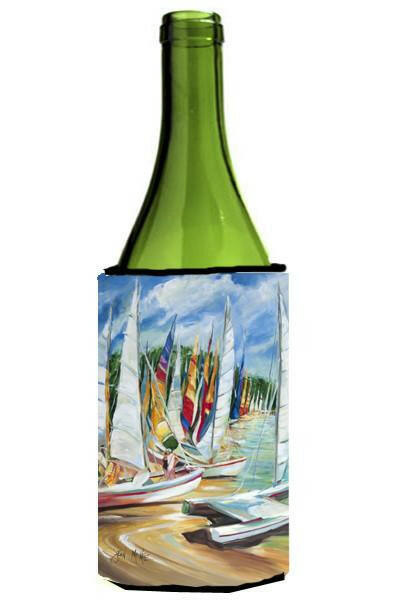 Eastern Shore Sailboats Wine Bottle Beverage Insulator Hugger JMK1162LITERK by Caroline&#39;s Treasures