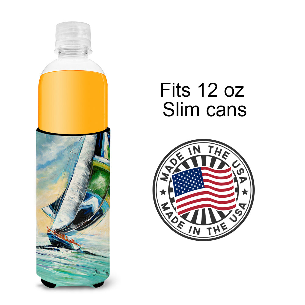 Cruising the Coast Sailboats Ultra Beverage Insulators for slim cans JMK1163MUK
