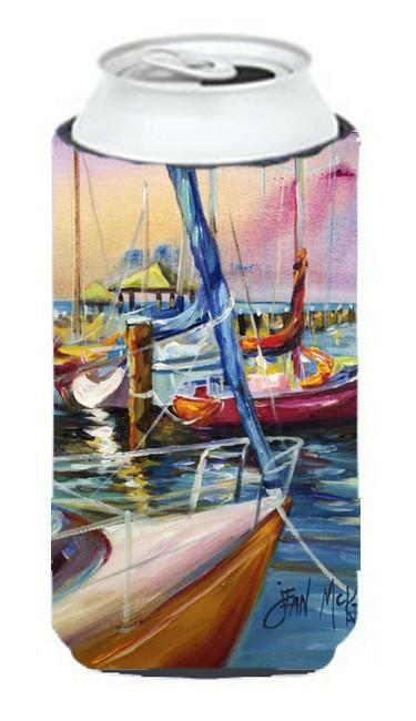 Purple Sailboats Tall Boy Beverage Insulator Hugger JMK1165TBC by Caroline&#39;s Treasures