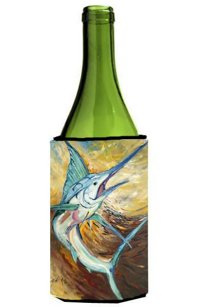 Billfish Wine Bottle Beverage Insulator Hugger JMK1167LITERK by Caroline&#39;s Treasures