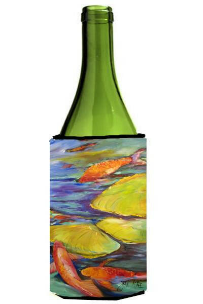 Koi Wine Bottle Beverage Insulator Hugger JMK1169LITERK by Caroline&#39;s Treasures