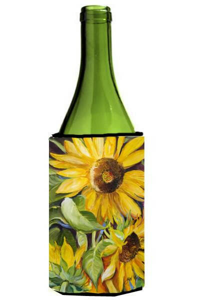 Sunflowers Wine Bottle Beverage Insulator Hugger JMK1172LITERK by Caroline&#39;s Treasures