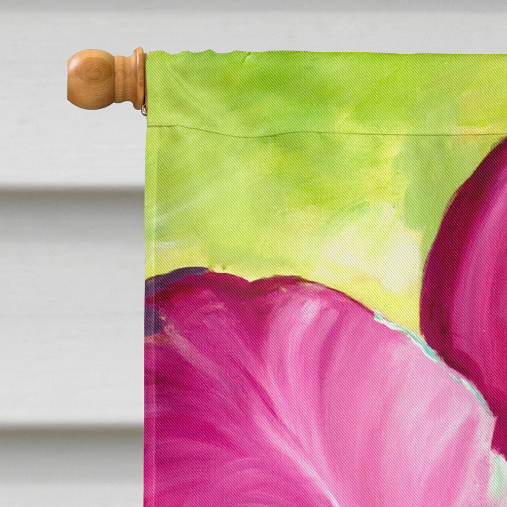 Orchid Flag Canvas House Size JMK1176CHF