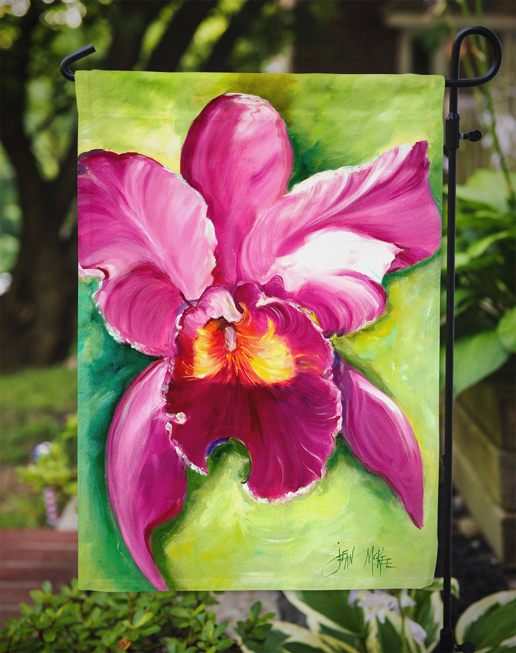 Orchid Flag Garden Size