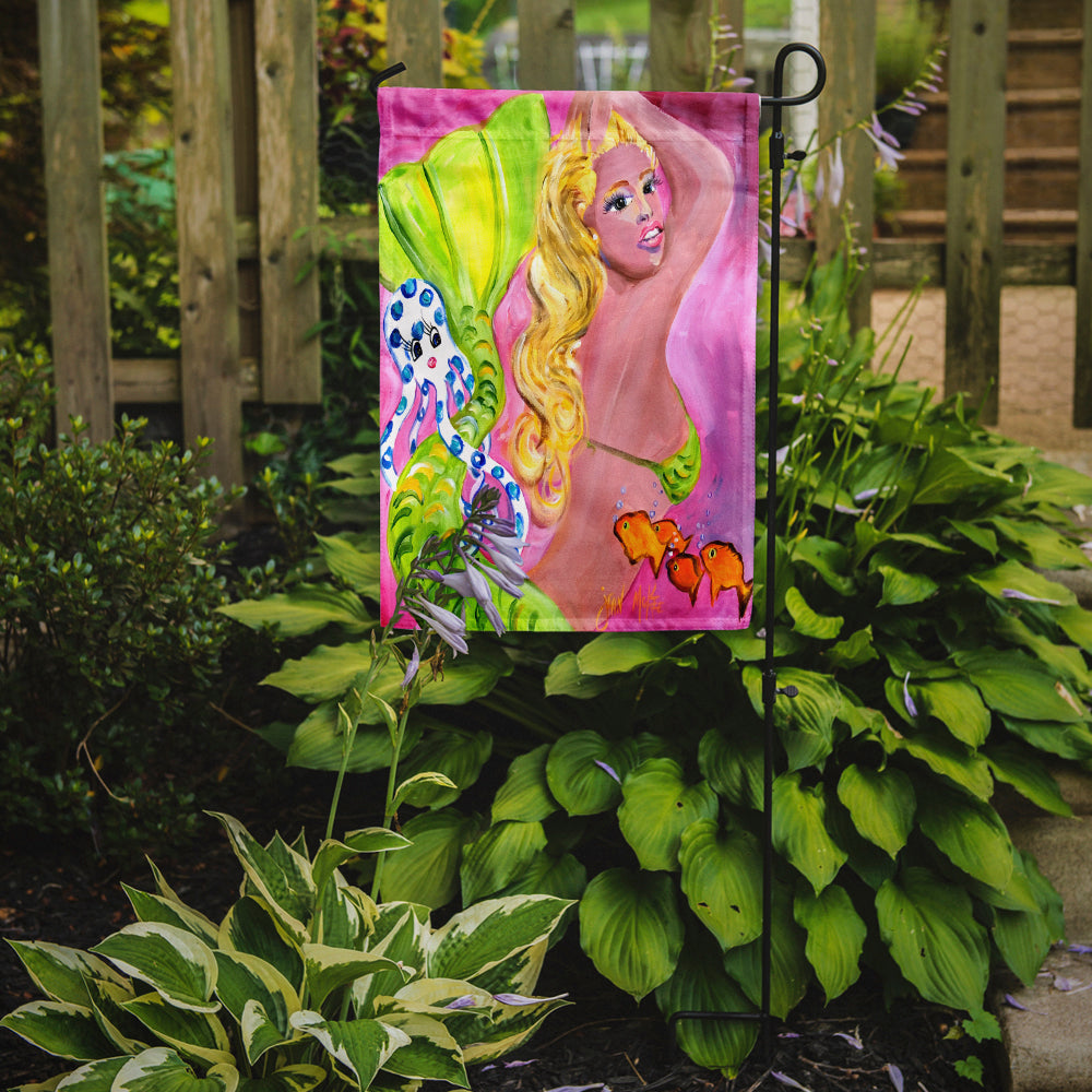 Pink Mermaid Flag Garden Size  the-store.com.