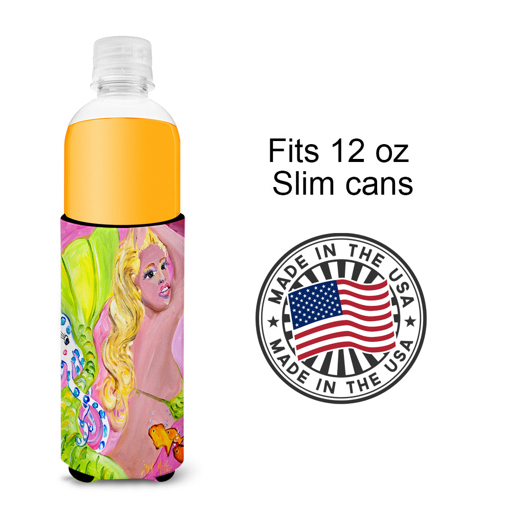 Pink Mermaid Ultra Beverage Insulators for slim cans JMK1183MUK.
