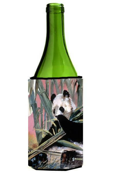 Giant Panda Wine Bottle Beverage Insulator Hugger JMK1190LITERK by Caroline's Treasures