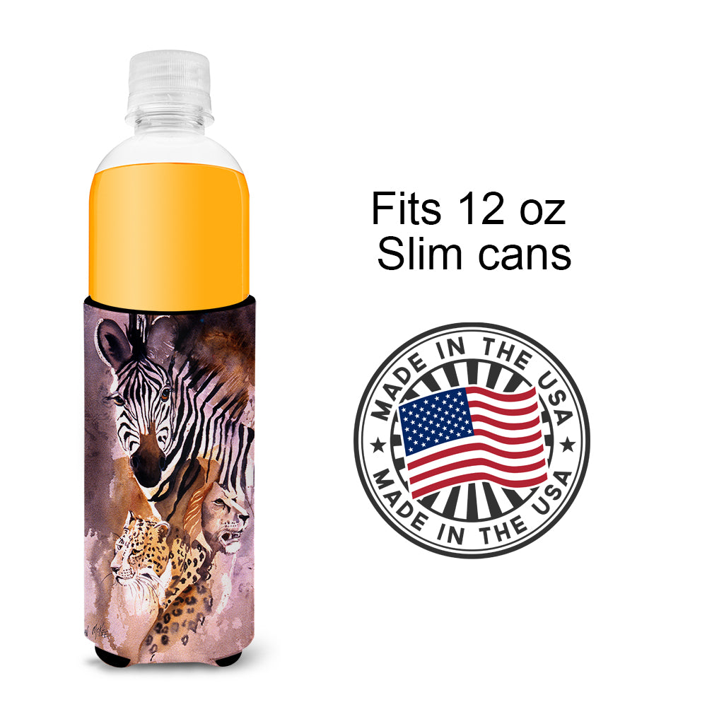 Cheetah, Lion, and Zebra Ultra Beverage Insulators for slim cans JMK1194MUK