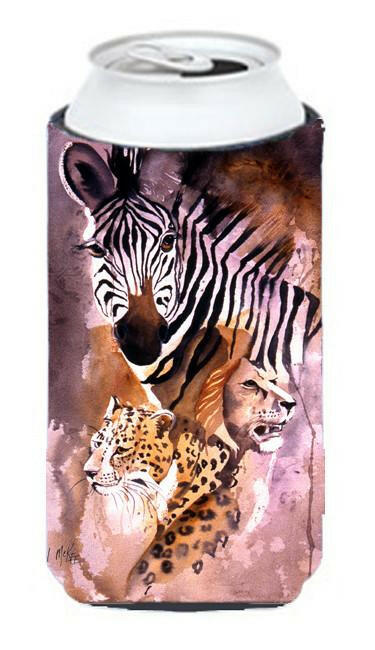 Cheetah, Lion, and Zebra Tall Boy Beverage Insulator Hugger JMK1194TBC by Caroline&#39;s Treasures