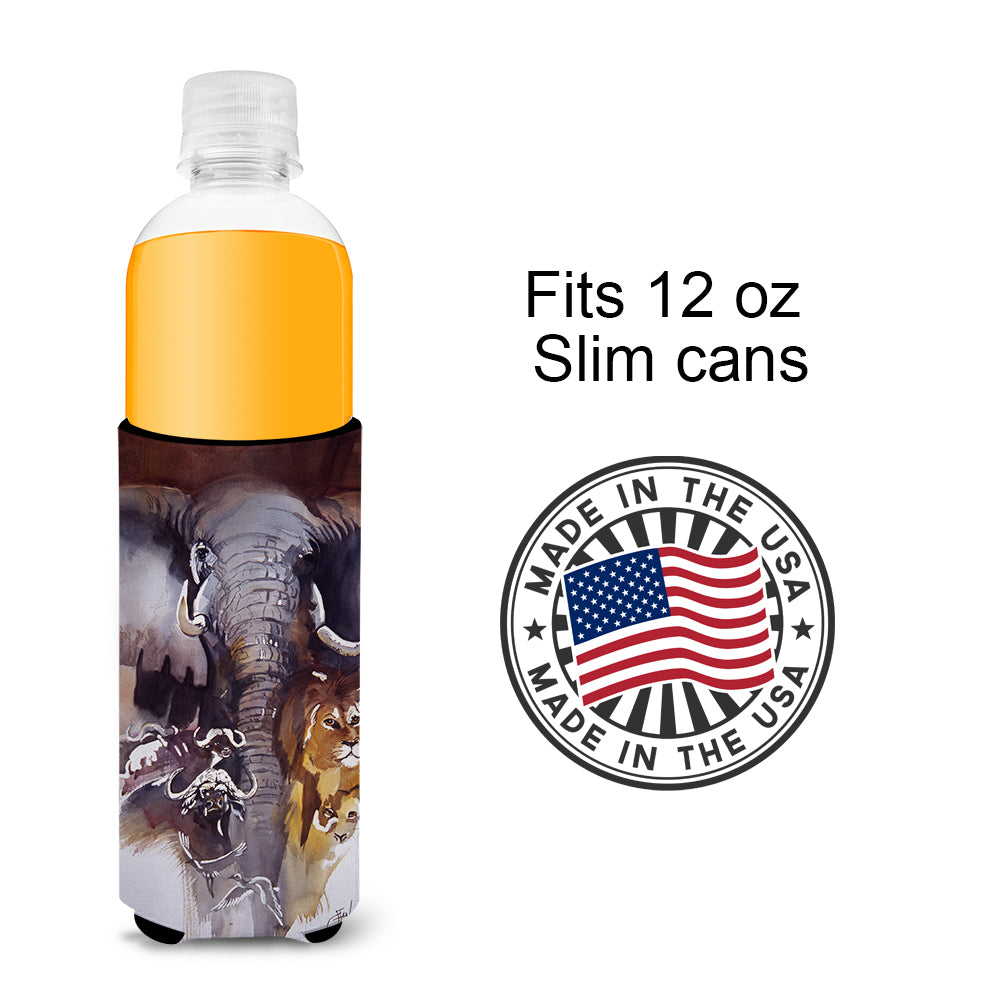 Elephant, Lions and more Ultra Beverage Insulators for slim cans JMK1199MUK.