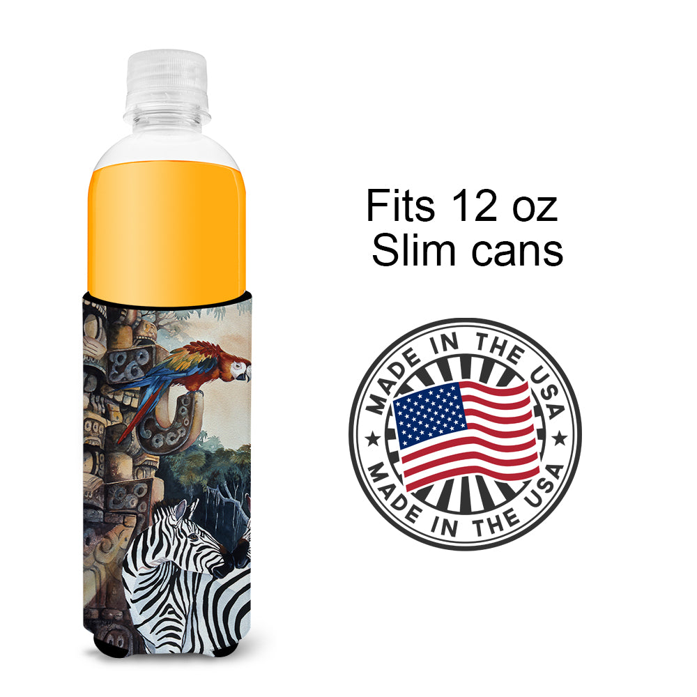 Zebras and Parrots Ultra Beverage Insulators for slim cans JMK1200MUK