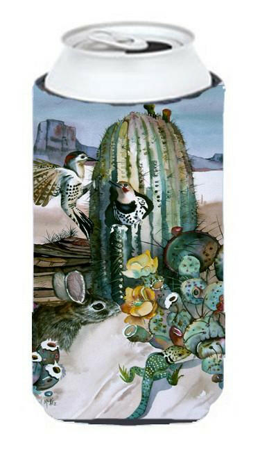 Cactus Flowers Tall Boy Beverage Insulator Hugger JMK1205TBC by Caroline&#39;s Treasures