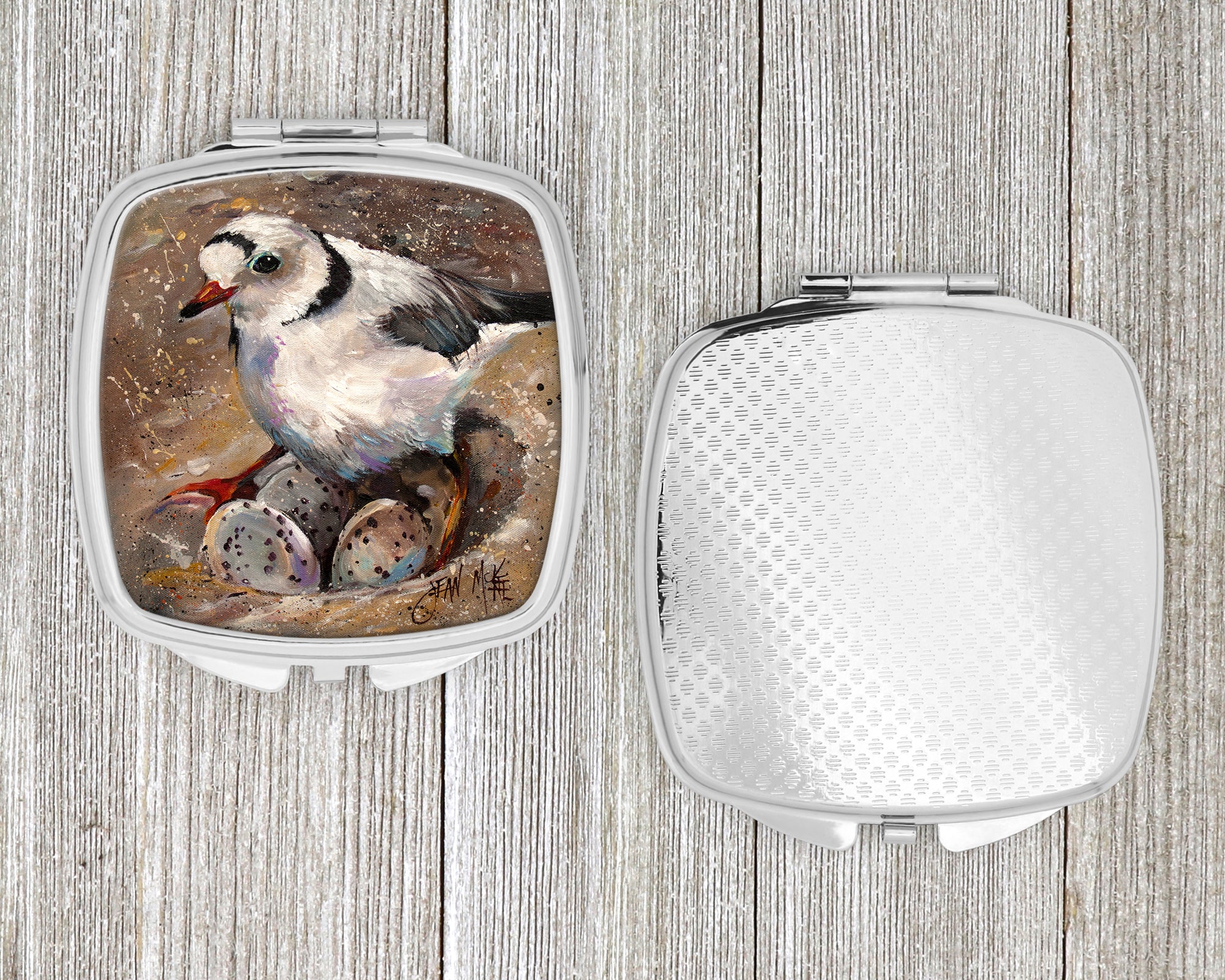 Piping Plover Compact Mirror JMK1215SCM