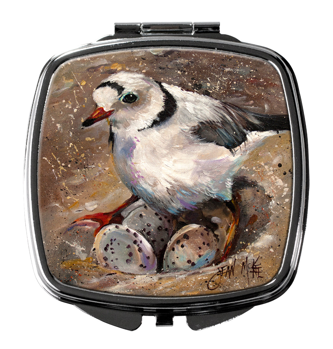 Piping Plover Compact Mirror JMK1215SCM  the-store.com.