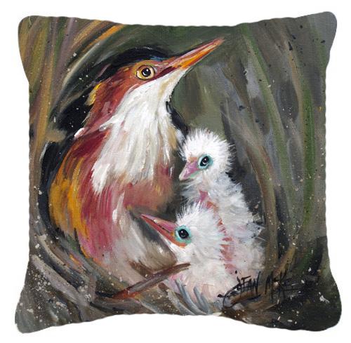 Happy Family Canvas Fabric Decorative Pillow by Caroline's Treasures