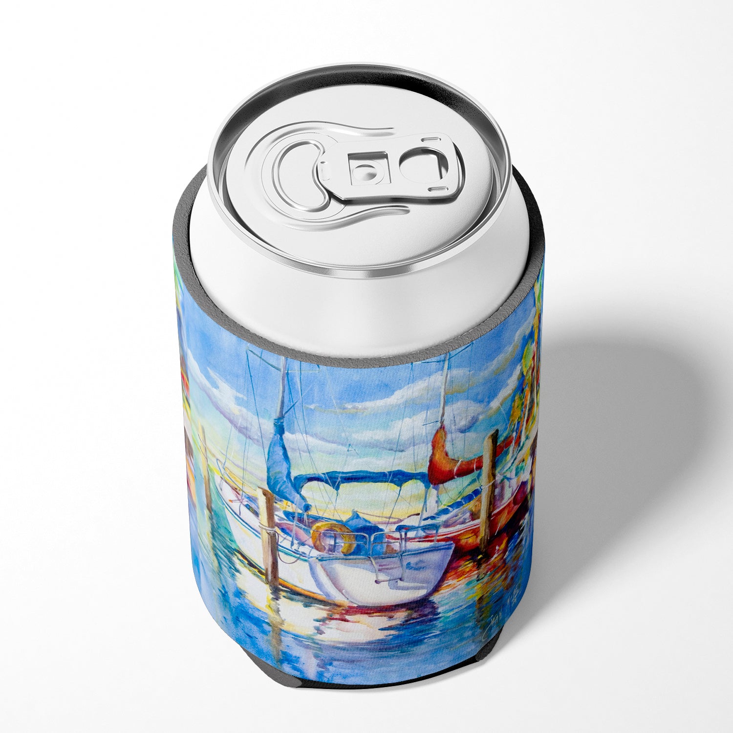 Towering Q Sailboats Can or Bottle Hugger JMK1230CC.