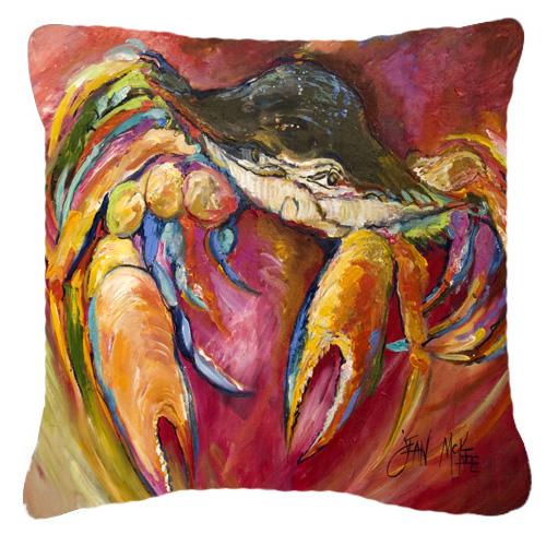 Crab Stars Canvas Fabric Decorative Pillow by Caroline&#39;s Treasures