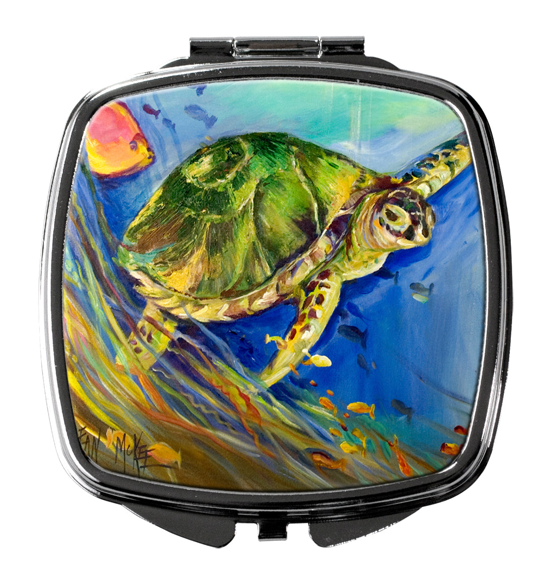 Loggerhead Sea Turtle Compact Mirror JMK1262SCM