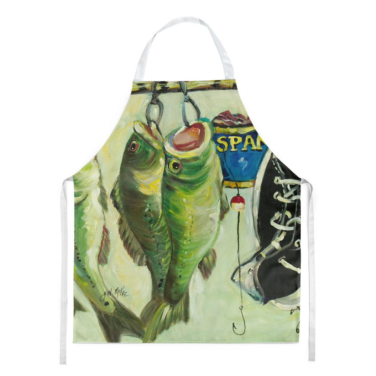 Recession Food Bass and Spam Apron JMK1296APRON - the-store.com